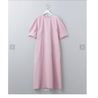 roku VOLUME SLEEVE DRESS/ワンピース
