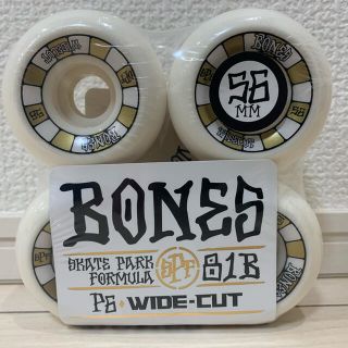 パウエル(POWELL)のBONES WHEELS SPF P6 WIDE-CUT 56mm 81B(スケートボード)