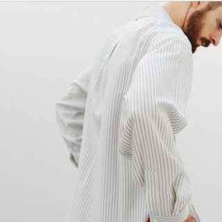 ステュディオス(STUDIOUS)のVISCOSE STRIPE SHIRT リドム　LIDNM(シャツ)