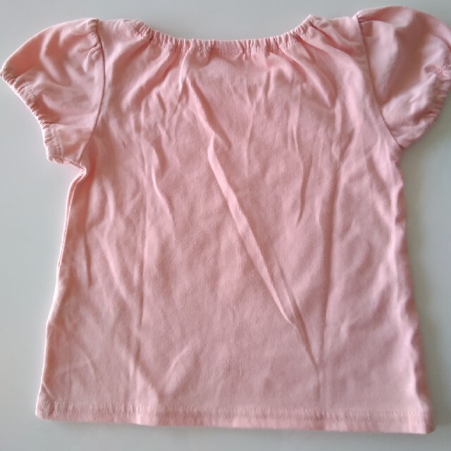 NARUMIYA INTERNATIONAL(ナルミヤ インターナショナル)の女の子T シャツ　ピンク90 キッズ/ベビー/マタニティのキッズ服女の子用(90cm~)(Tシャツ/カットソー)の商品写真