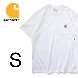 カーハート(carhartt)のカーハート Tシャツ 白 S(Tシャツ/カットソー(半袖/袖なし))