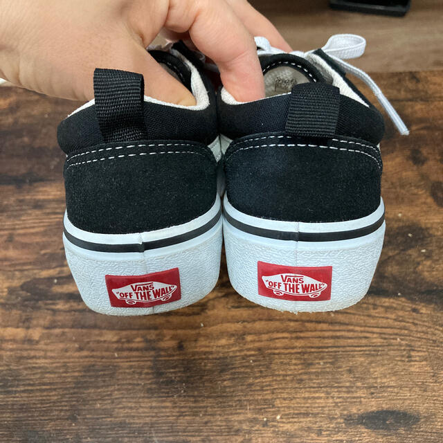 VANS(ヴァンズ)のヴァンズ　19センチ　値下げ！ キッズ/ベビー/マタニティのキッズ靴/シューズ(15cm~)(スニーカー)の商品写真