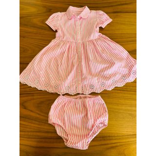 ポロラルフローレン(POLO RALPH LAUREN)の夏子供服　ラルフローレン　18M（85センチ）(ワンピース)