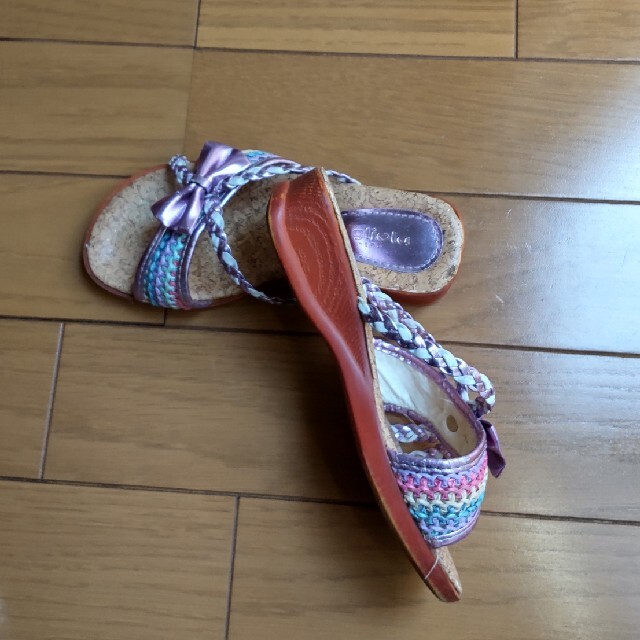 サンダル　 キッズ/ベビー/マタニティのキッズ靴/シューズ(15cm~)(サンダル)の商品写真