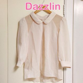 ダズリン(dazzlin)のダズリン💕可愛い トップス美品(シャツ/ブラウス(長袖/七分))