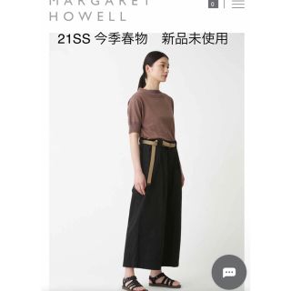 マーガレットハウエル(MARGARET HOWELL)の【21 SS】今季新作。試着のみの未使用品です。 MHL.マーガレットハウエル(カジュアルパンツ)