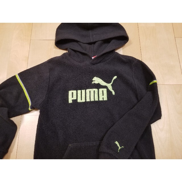 PUMA(プーマ)のPUMA フリース パーカー 130 キッズ/ベビー/マタニティのキッズ服男の子用(90cm~)(ジャケット/上着)の商品写真