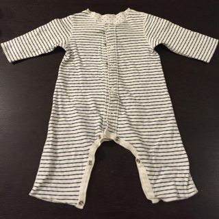 プチバトー(PETIT BATEAU)の☆プチバトー☆ロンパース☆54センチ1m☆新生児(ロンパース)