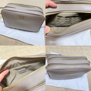 フルラ(Furla)の【最終値下げ】 FURLA フルラ リリー LILLI ポシェット グレージュ (ショルダーバッグ)