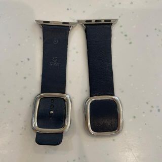 アップルウォッチ(Apple Watch)のモダンバックル Apple Watch 38mm 40mm 紺(その他)