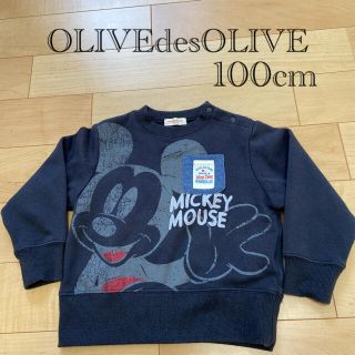 オリーブデオリーブ(OLIVEdesOLIVE)のオリーブデオリーブ　トレーナー　100センチ(Tシャツ/カットソー)