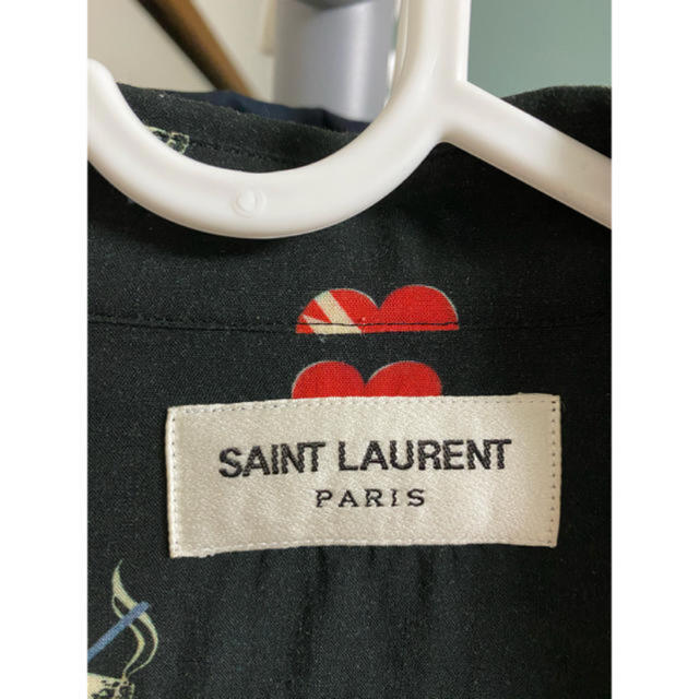 Saint Laurent no smoking lip shirts シャツ