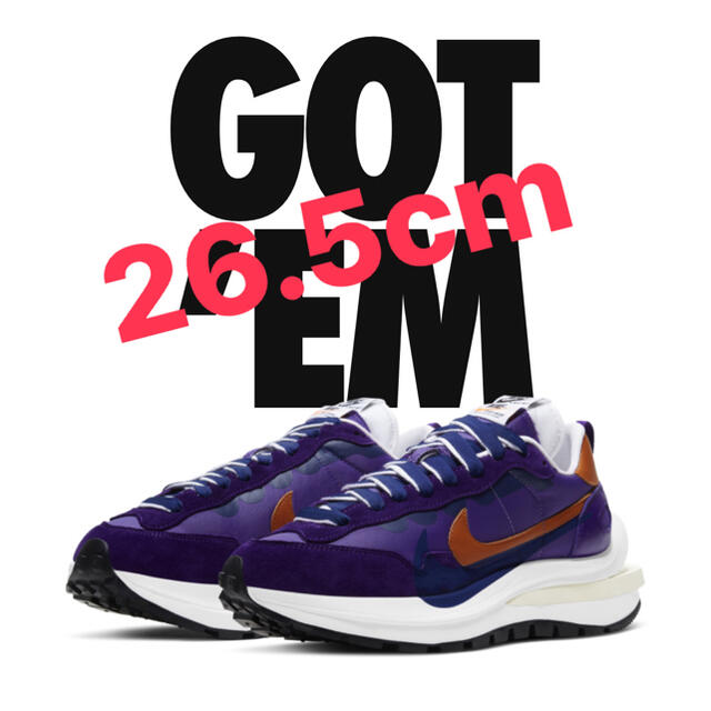 NIKE sacai ヴェイパーワッフル26.5cm-