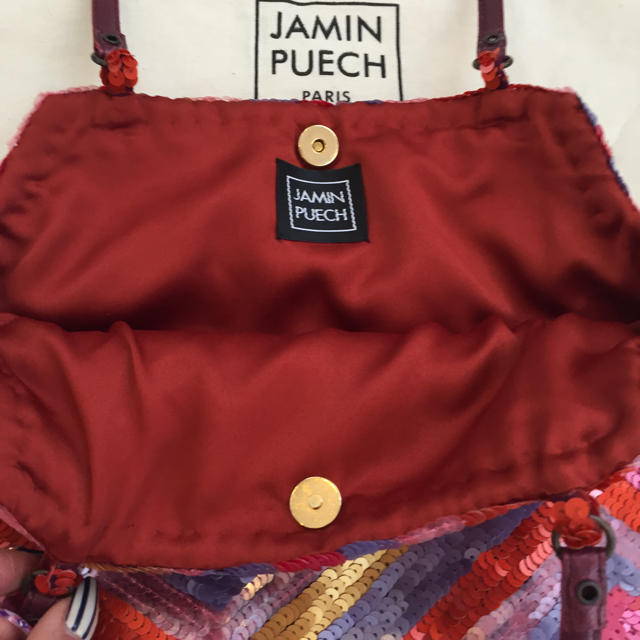 JAMIN PUECH(ジャマンピュエッシュ)のJAMIN PUECH スパンコールバッグ レディースのバッグ(ハンドバッグ)の商品写真