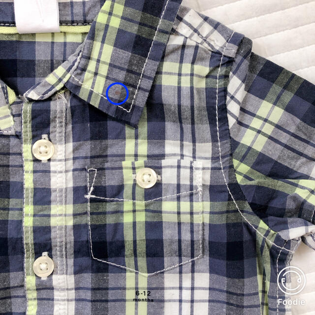 babyGAP(ベビーギャップ)の新品♡訳あり gap チェック柄カバーオール  キッズ/ベビー/マタニティのベビー服(~85cm)(カバーオール)の商品写真