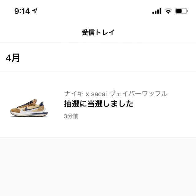 nike sacai ヴェイパーワッフル　28cmメンズ