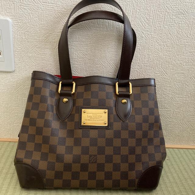 高い品質 LOUIS VUITTON ルイヴィトンダミエ ハムステッドPM - トート