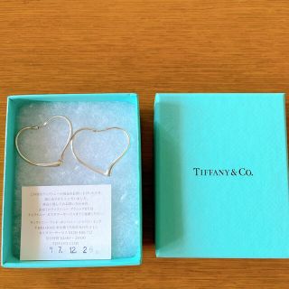 ティファニー(Tiffany & Co.)のTIFFANY&CO オープンハートシルバーピアス(ピアス)