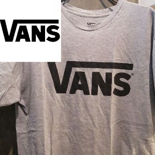 ヴァンズ(VANS)の【ビックロゴ　Lサイズ】VANS ロゴTシャツ　ブラックアイパッチ　STUSSY(Tシャツ/カットソー(半袖/袖なし))