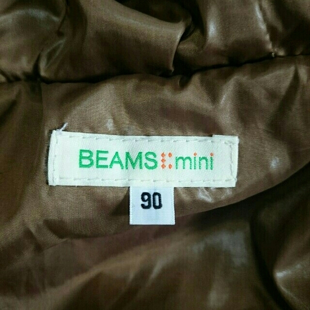 BEAMS(ビームス)のBEAMS ミニ 中綿ジャケット 90 キッズ/ベビー/マタニティのキッズ服男の子用(90cm~)(ジャケット/上着)の商品写真