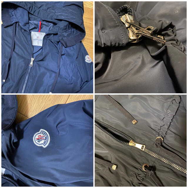 MONCLER(モンクレール)の美品　モンクレール　スプリングコート　ジャンパー　アウター　コート レディースのジャケット/アウター(スプリングコート)の商品写真