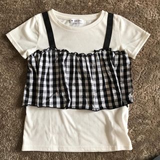 グローバルワーク(GLOBAL WORK)の✳︎値下げ✳︎グローバルワーク　レイヤード風　Tシャツ120(Tシャツ/カットソー)