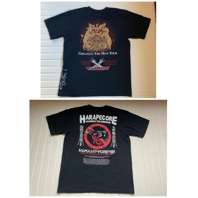 ROLLING CRADLE(ローリングクレイドル)のマキシマムザホルモン  Tシャツ 2枚セット エンタメ/ホビーのタレントグッズ(ミュージシャン)の商品写真
