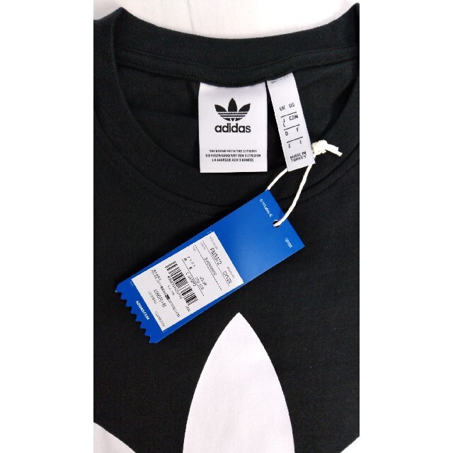 adidas(アディダス)の新品 L adidas originals ロンT  ヒストリー 長袖 黒 メンズのトップス(Tシャツ/カットソー(七分/長袖))の商品写真