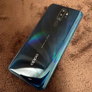 オッポ(OPPO)のoppoA52020楽天版　グリーン(スマートフォン本体)