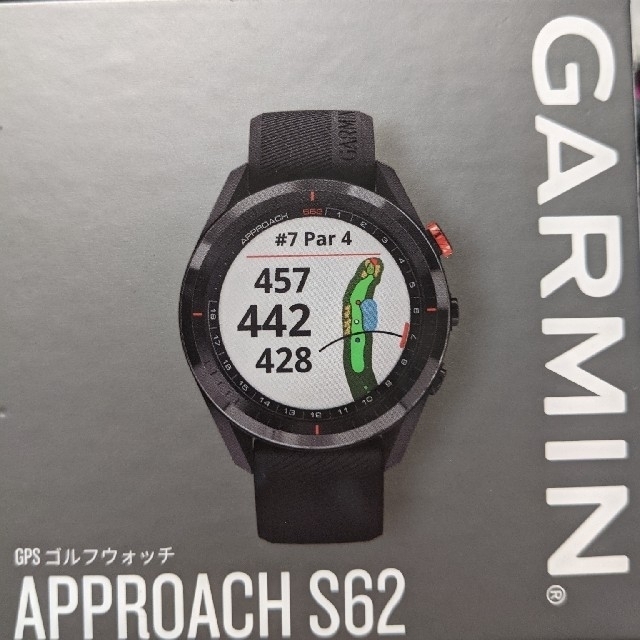GARMIN GPSゴルフウォッチ APPROACH S62 ブラック-eastgate.mk