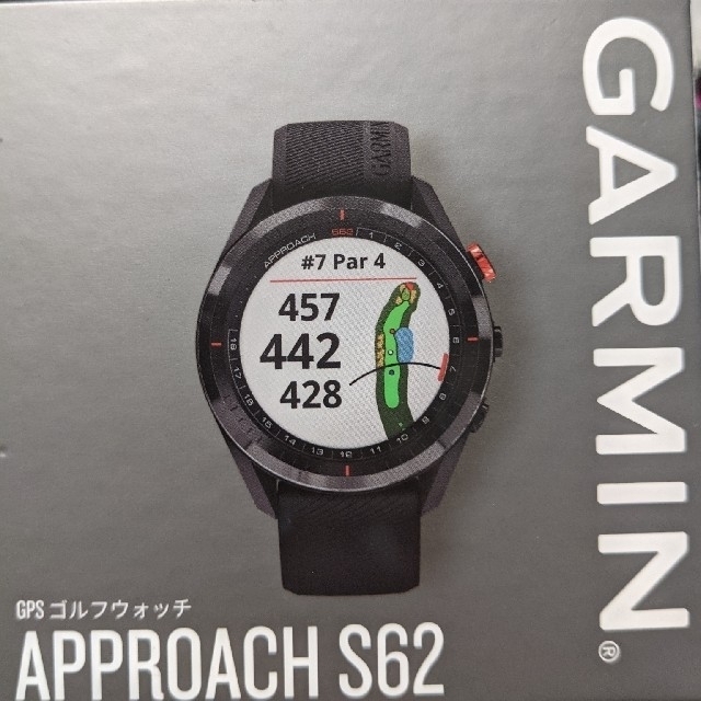 GARMINApproachS62アプローチS62ゴルフナビブラック-