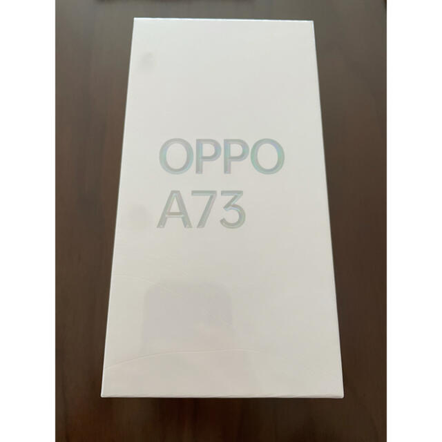 OPPO A73 新品未使用 未開封 ネービー ブルースマートフォン/携帯電話
