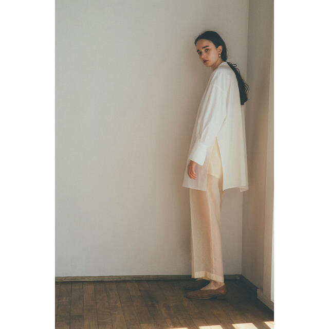 【CLANE】STRAIGHT SHEER PANTS レディースのパンツ(カジュアルパンツ)の商品写真