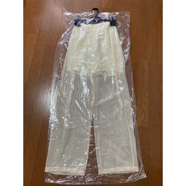 【CLANE】STRAIGHT SHEER PANTS レディースのパンツ(カジュアルパンツ)の商品写真