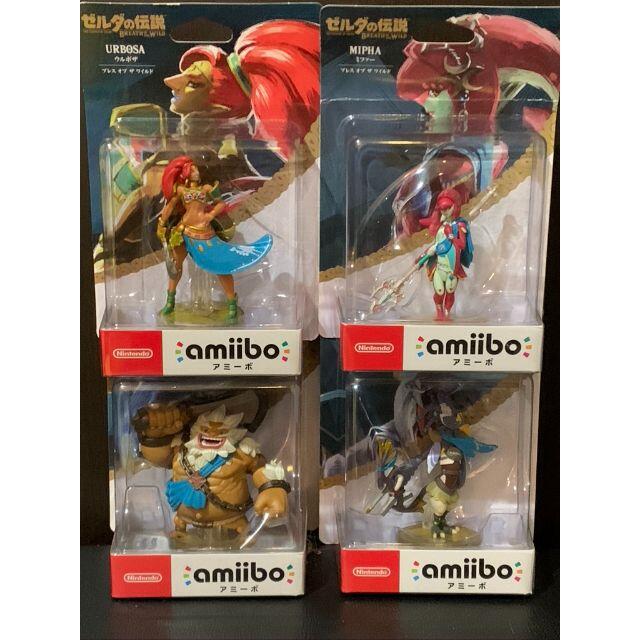 アミーボ amiibo 英傑 ゼルダの伝説 ４体セット未開封