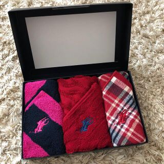 ポロラルフローレン(POLO RALPH LAUREN)の【mayusakusakura様専用】ポロ ラルフローレン ハンドタオル(ハンカチ)