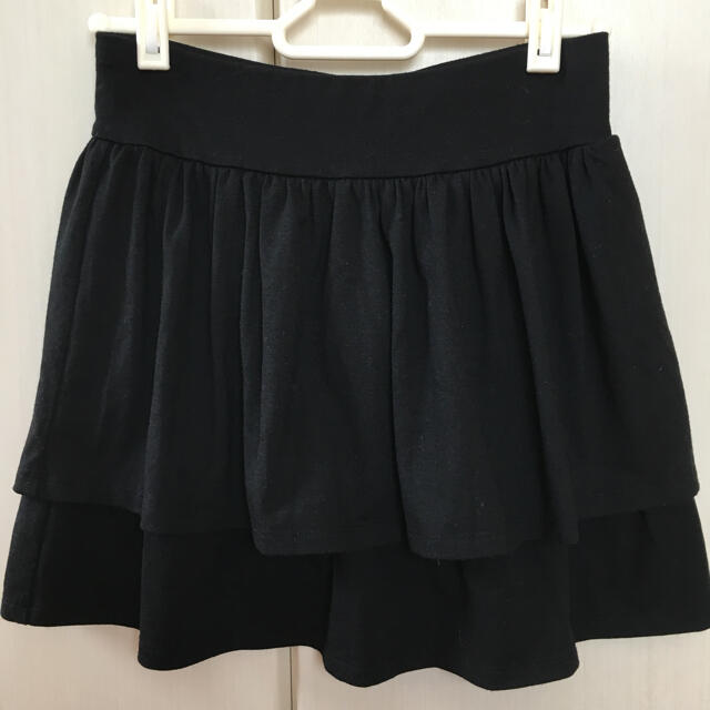 UNIQLO(ユニクロ)のUNIQLO スカート/黒/Sサイズ レディースのスカート(ミニスカート)の商品写真