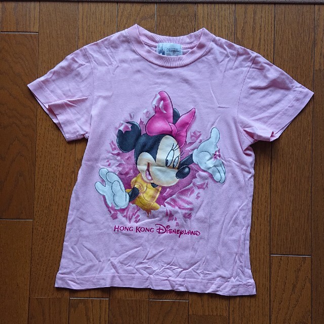 Disney(ディズニー)のミッキー&ミニー半袖Tシャツ2枚セット  130～140cm キッズ/ベビー/マタニティのキッズ服女の子用(90cm~)(Tシャツ/カットソー)の商品写真