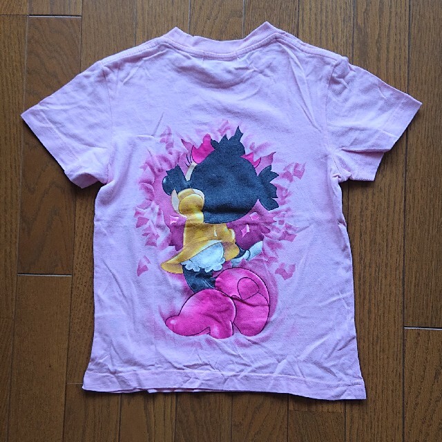 Disney(ディズニー)のミッキー&ミニー半袖Tシャツ2枚セット  130～140cm キッズ/ベビー/マタニティのキッズ服女の子用(90cm~)(Tシャツ/カットソー)の商品写真