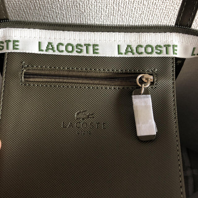 LACOSTE(ラコステ)の専用　LACOSTE 革持ち手トートバック レディースのバッグ(トートバッグ)の商品写真