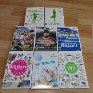 任天堂Ｗｉｉ　ソフト　８種類(家庭用ゲーム機本体)