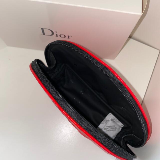 Christian Dior(クリスチャンディオール)のDior ノベルティ ポーチ 赤 エンタメ/ホビーのコレクション(ノベルティグッズ)の商品写真