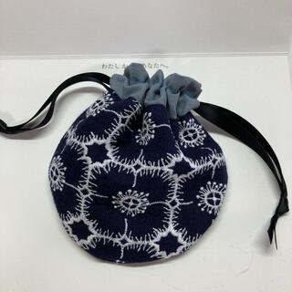 ミナペルホネン(mina perhonen)のミナペルホネン ハンドメイド 巾着袋 anemone(その他)