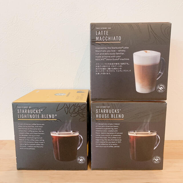 Starbucks Coffee(スターバックスコーヒー)のスタバ◼︎ドルチェグストカプセル30杯分 食品/飲料/酒の飲料(コーヒー)の商品写真