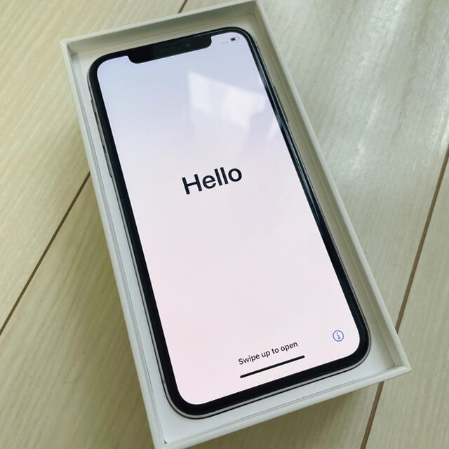 iPhoneX 本体 64GB ホワイト 美品