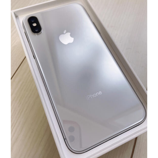 iPhoneX 本体 64GB ホワイト 美品 1