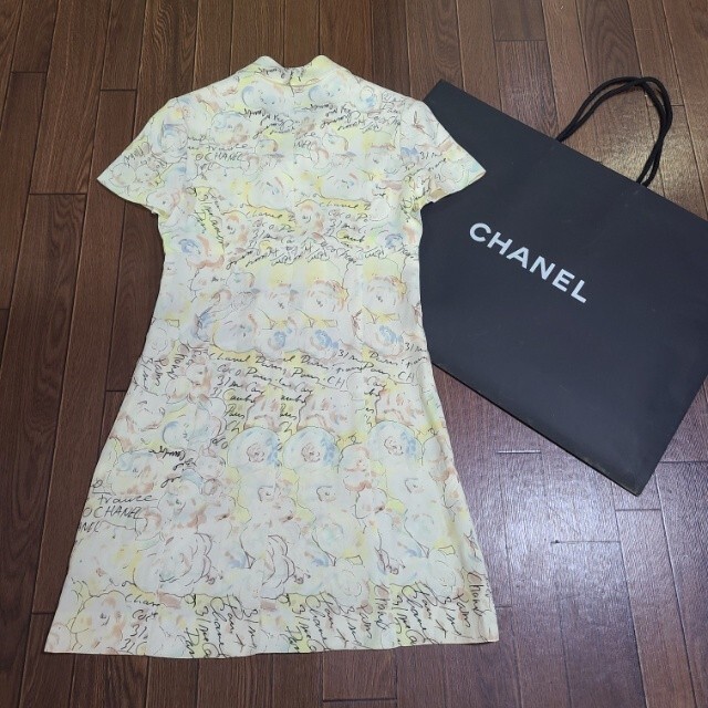 ヴィンテージ CHANEL シャネル ワンピース ドレス 限定カラー