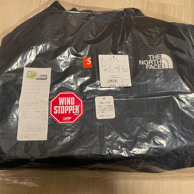 Supreme North Face Denim Dot Shot Jacket Supreme North Face Denim Dot Shot Jacket