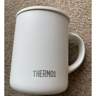 サーモス(THERMOS)のサーモス 真空断熱マグカップ ホワイト 350ml JDG-350C WH(グラス/カップ)