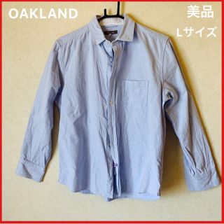 ☆OAKLAND メンズシャツ　Lサイズ ☆(シャツ)